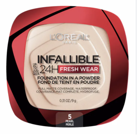 L'Oreal Paris Infallible 24H Fresh Wear Foundation In A Powder  - 5